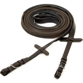 Schockemöhle Riendas Neo Line Caucho Marron<>Plata<>Gris Schockemöhle Riendas Neo Line Caucho Marron<>Plata<>Gris