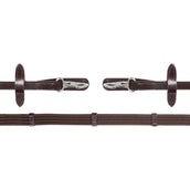 Schockemöhle Riendas Neo Line Clip Marron<>Plata<>Gris Schockemöhle Riendas Neo Line Clip Marron<>Plata<>Gris