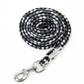 Schockemöhle Cuerda de Cabestro Catch Negro Gris Blanco Schockemöhle Cuerda de Cabestro Catch Negro Gris Blanco