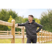 Covalliero Sudadera con capucha y cremallera Anniversary Hombres Graphite Covalliero Sudadera con capucha y cremallera Anniversary Hombres Graphite