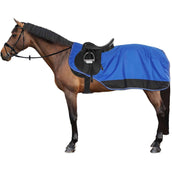 EQUITHÈME Manta de ejercicio Tyrex 1200D Fleece Azul/Negro EQUITHÈME Manta de ejercicio Tyrex 1200D Fleece Azul/Negro