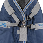 Rhino Plus Turnout Lite 100g Navy/Titanium Grey Rhino Plus Turnout Lite 100g Navy/Titanium Grey