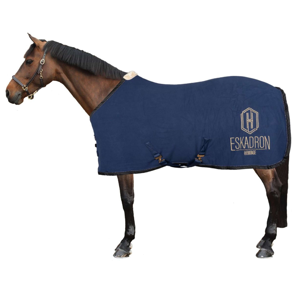 Eskadron Manta para el sudor Heritage Fleece Check True Blue Eskadron Manta para el sudor Heritage Fleece Check True Blue