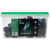 Agradi Power Ringisolatoren en un Cubo Accesorio de Taladro 100 piezas Negro Agradi Power Ringisolatoren en un Cubo Accesorio de Taladro 100 piezas Negro