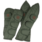 Agradi Horse Protectores de transporte 1200D Verde Agradi Horse Protectores de transporte 1200D Verde