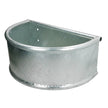 Kerbl Plato de Comida Galvanizado Redondo
