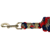 Harry's Horse Cuerda de Cabestro Comfort Azul/Rojo/Beige Harry's Horse Cuerda de Cabestro Comfort Azul/Rojo/Beige