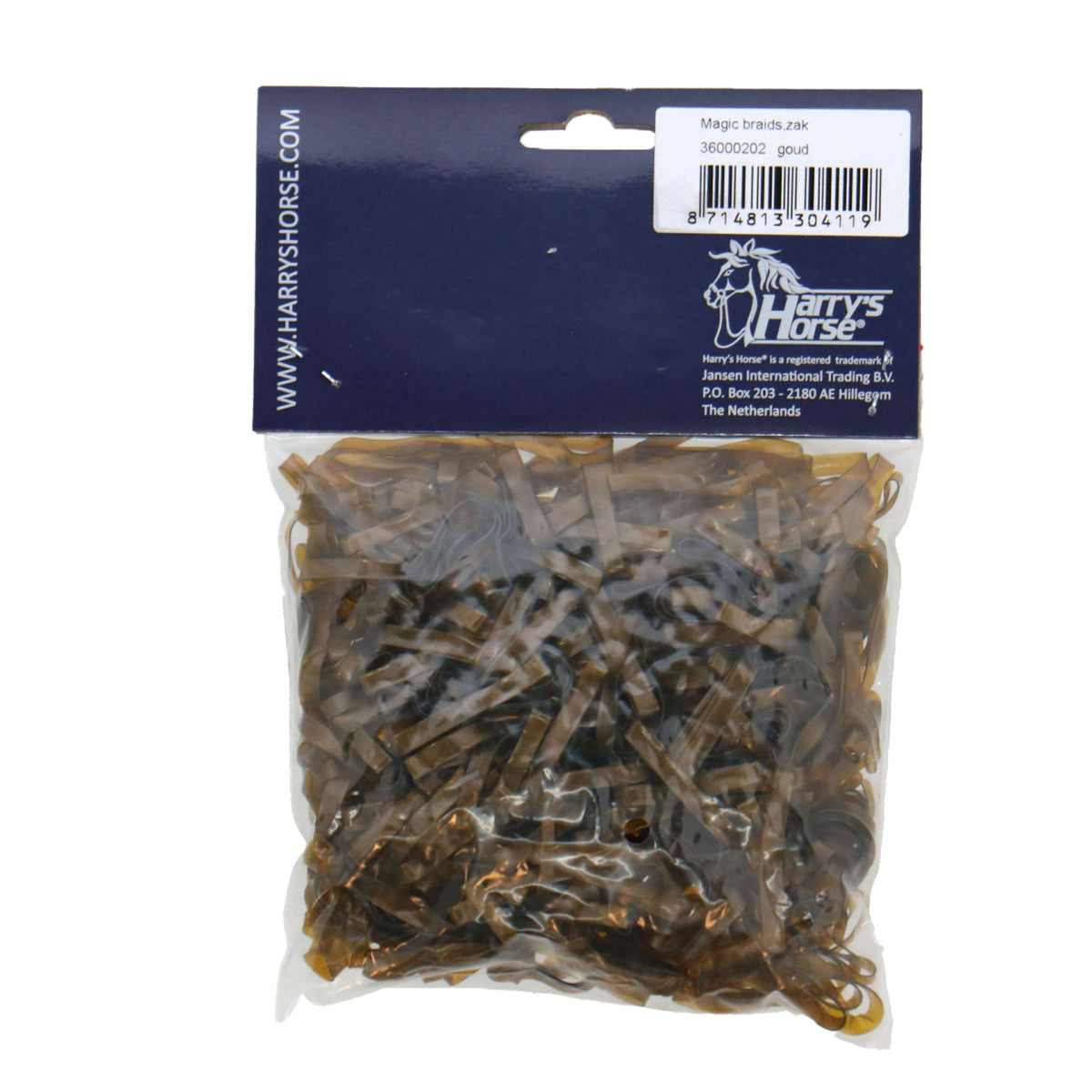 Harry's Horse Bandas Elásticas Magic Braids Bolsa Oro Harry's Horse Bandas Elásticas Magic Braids Bolsa Oro