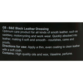Bense & Eicke Grasa para Cuero Negro Bense & Eicke Grasa para Cuero Negro