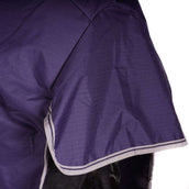 Bucas Turnout Freedom High Neck 150g Navy/Plata Bucas Turnout Freedom High Neck 150g Navy/Plata