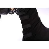 Back on Track Manta de Forro Polar Supreme con Cuello Fijo Negro Back on Track Manta de Forro Polar Supreme con Cuello Fijo Negro