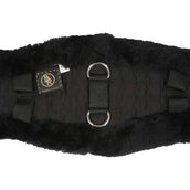 BR Cincha de doma Español: Piel de Oveja Anatómica Negro BR Cincha de doma Español: Piel de Oveja Anatómica Negro