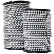 Corral Cinta Eléctrica Elastisch 7mm 50m Negro/Blanco Corral Cinta Eléctrica Elastisch 7mm 50m Negro/Blanco