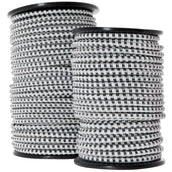 Corral Cinta Eléctrica Elastisch 7mm 50m Negro/Blanco Corral Cinta Eléctrica Elastisch 7mm 50m Negro/Blanco