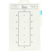Shires Tabla de prueba de doma Blanco Shires Tabla de prueba de doma Blanco