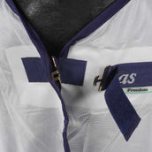 Bucas Freedom Fly Sheet Full Neck Plata Bucas Freedom Fly Sheet Full Neck Plata