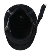 BR Casco de Equitación Sigma Microfibra con Glitter Top VG1 Negro BR Casco de Equitación Sigma Microfibra con Glitter Top VG1 Negro