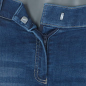 EQUITHÈME Jeans Texas Denim Azul/Beige EQUITHÈME Jeans Texas Denim Azul/Beige