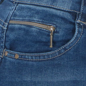 EQUITHÈME Jeans Texas Denim Azul/Beige EQUITHÈME Jeans Texas Denim Azul/Beige