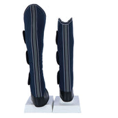 EQUITHÈME Protectores de transporte 600D Azul marino gris blanco EQUITHÈME Protectores de transporte 600D Azul marino gris blanco