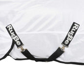 RugBe by Covalliero Manta Antimoscas SuperFly con cuello Blanco RugBe by Covalliero Manta Antimoscas SuperFly con cuello Blanco