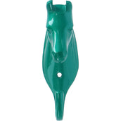 Soporte para bridas Cabeza de Caballo Verde Oscuro Soporte para bridas Cabeza de Caballo Verde Oscuro