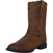 Ariat Bota vaquera Heritage Roper Woman's Marron Ariat Bota vaquera Heritage Roper Woman's Marron