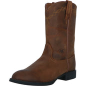 Ariat Bota vaquera Heritage Roper Woman's Marron Ariat Bota vaquera Heritage Roper Woman's Marron