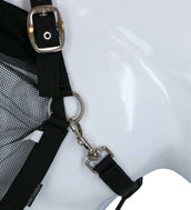 Harry's Horse Cabezada con Máscara Antimoscas con Orejas Negro Harry's Horse Cabezada con Máscara Antimoscas con Orejas Negro