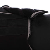 Riding World Manta de ejercicio Fleece Negro Gris Riding World Manta de ejercicio Fleece Negro Gris