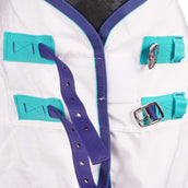 Highlander Plus by Shires Manta para Eczema Sweet-Itch Combo Blanco Highlander Plus by Shires Manta para Eczema Sweet-Itch Combo Blanco