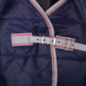 WeatherBeeta Respaldo estable mediano Lite ComFiTec Colcha de canal 210D con cuello estándar Navy/Plata/Rojo WeatherBeeta Respaldo estable mediano Lite ComFiTec Colcha de canal 210D con cuello estándar Navy/Plata/Rojo