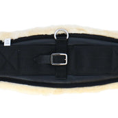 LeMieux Cincha de doma ProLambs Negro/Natural LeMieux Cincha de doma ProLambs Negro/Natural