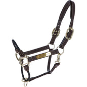 Kentucky Horsewear Cabezada de Cuerda Cuero Negro Kentucky Horsewear Cabezada de Cuerda Cuero Negro