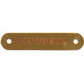 Kentucky Horsewear Placa de Nombre para el cabestro Gold Kentucky Horsewear Placa de Nombre para el cabestro Gold