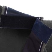 EQUITHÈME Manta de ejercicio Tyrex Polycotton 600D Negro/Azul EQUITHÈME Manta de ejercicio Tyrex Polycotton 600D Negro/Azul