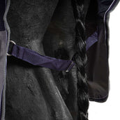EQUITHÈME Turnout Rug Tyrex Combinado 600D 350g Marino/Gris Puntos EQUITHÈME Turnout Rug Tyrex Combinado 600D 350g Marino/Gris Puntos