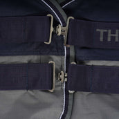 EQUITHÈME Turnout Rug Tyrex 600D 0g Marino/Gris Puntos EQUITHÈME Turnout Rug Tyrex 600D 0g Marino/Gris Puntos