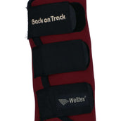 Back on Track Botas para tendones Opal pata trasera Bordeaux Back on Track Botas para tendones Opal pata trasera Bordeaux