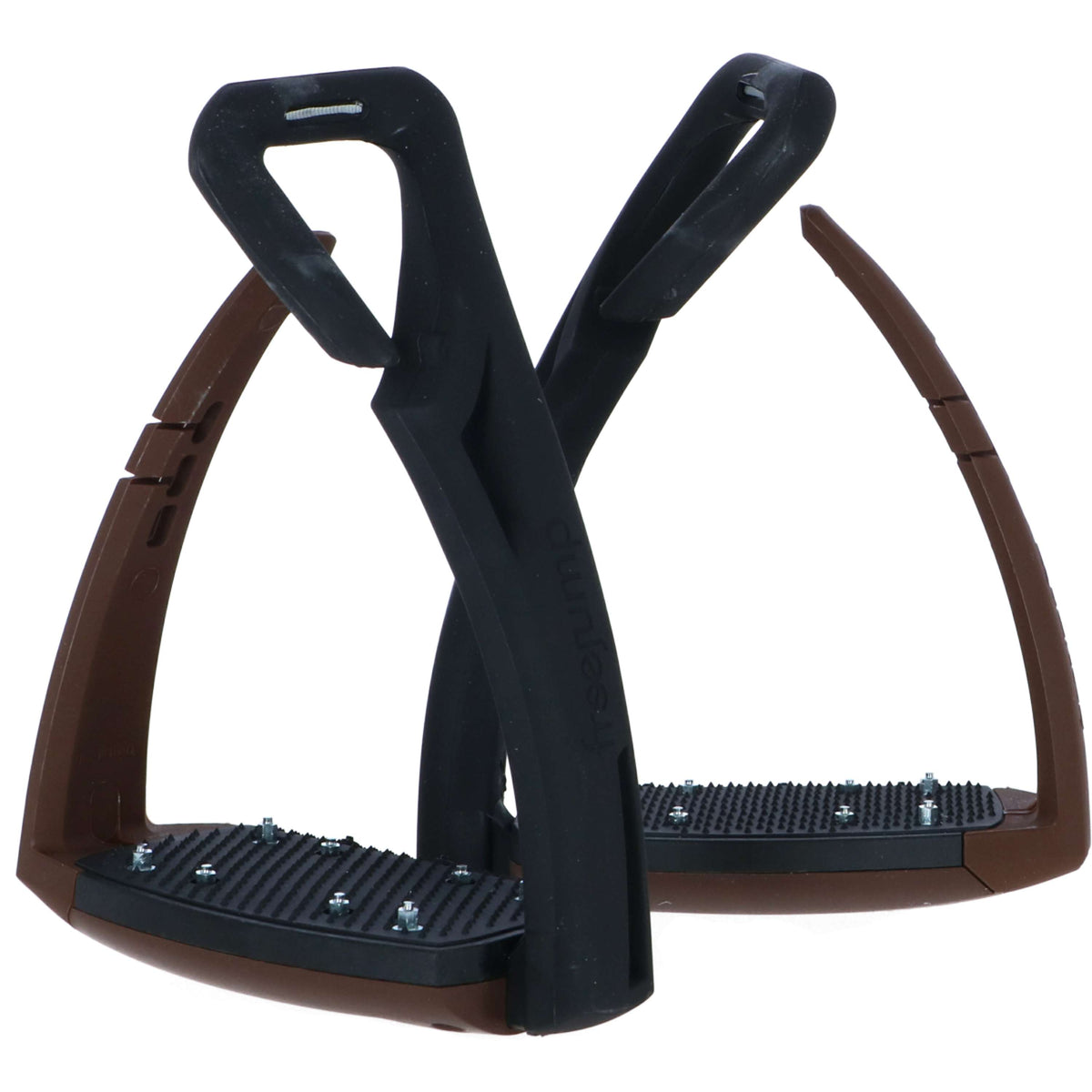 Freejump Estribos Soft Up Pro Plus Negro/Choco Freejump Estribos Soft Up Pro Plus Negro/Choco