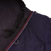 EQUITHÈME Manta Impermeable Tyrex 1200D 0g Navy/Bordeaux EQUITHÈME Manta Impermeable Tyrex 1200D 0g Navy/Bordeaux