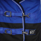 EQUITHÈME Alfombra de Exterior Tyrex Azul/Negro EQUITHÈME Alfombra de Exterior Tyrex Azul/Negro