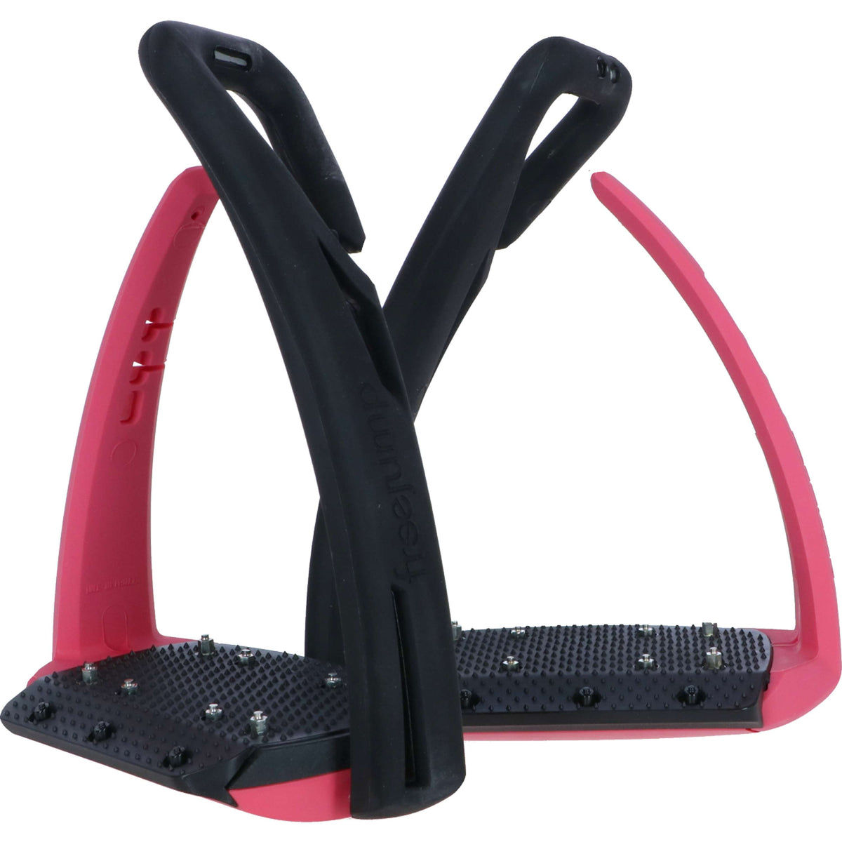 Freejump Estribos Soft Up Pro Plus Negro/Rosa Freejump Estribos Soft Up Pro Plus Negro/Rosa