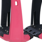 Freejump Estribos Soft Up Pro Plus Negro/Rosa Freejump Estribos Soft Up Pro Plus Negro/Rosa