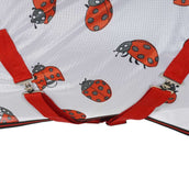 HKM Manta Antimoscas Ladybug Blanco Rojo HKM Manta Antimoscas Ladybug Blanco Rojo
