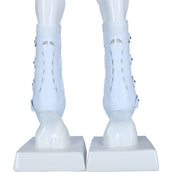LeMieux Protectores de piernas Snug Boots Ultramesh Blanco LeMieux Protectores de piernas Snug Boots Ultramesh Blanco