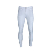 EQUITHÈME Pantalón de Equitación Georg Rodilleras de Silicona Hombre Blanco EQUITHÈME Pantalón de Equitación Georg Rodilleras de Silicona Hombre Blanco