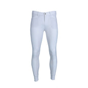 EQUITHÈME Pantalón de Equitación Georg Rodilleras de Silicona Hombre Blanco EQUITHÈME Pantalón de Equitación Georg Rodilleras de Silicona Hombre Blanco