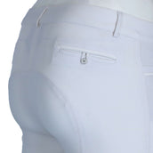EQUITHÈME Pantalón de Equitación Georg Rodilleras de Silicona Hombre Blanco EQUITHÈME Pantalón de Equitación Georg Rodilleras de Silicona Hombre Blanco