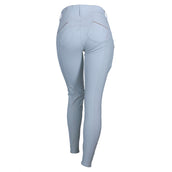 EQUITHÈME Pantalón de Equitación Bella Push-Up Rodilleras de Silicona Blanco EQUITHÈME Pantalón de Equitación Bella Push-Up Rodilleras de Silicona Blanco